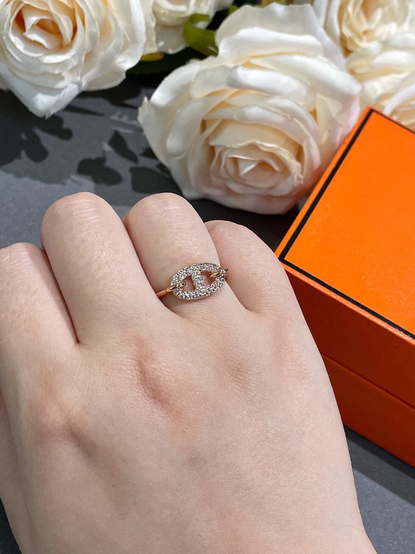 [CiCi]RONDE SMALL DIAMOND RING