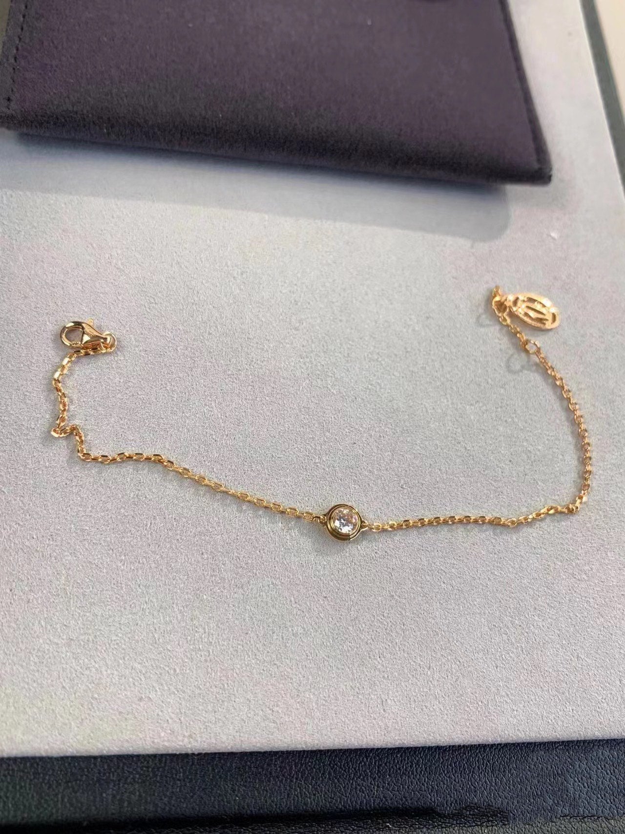 [CiCi]DAMOUR DIAMOND LINK BRACELET