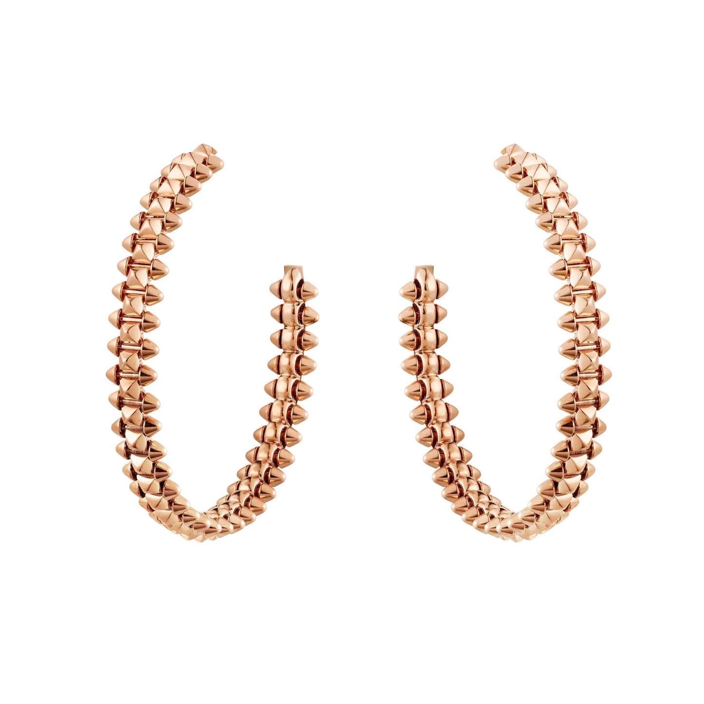 [CiCi]CLASH LARGE HOOP EARRINGS