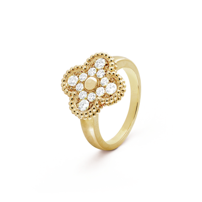 [CiCi]CLOVER DIAMOND RING