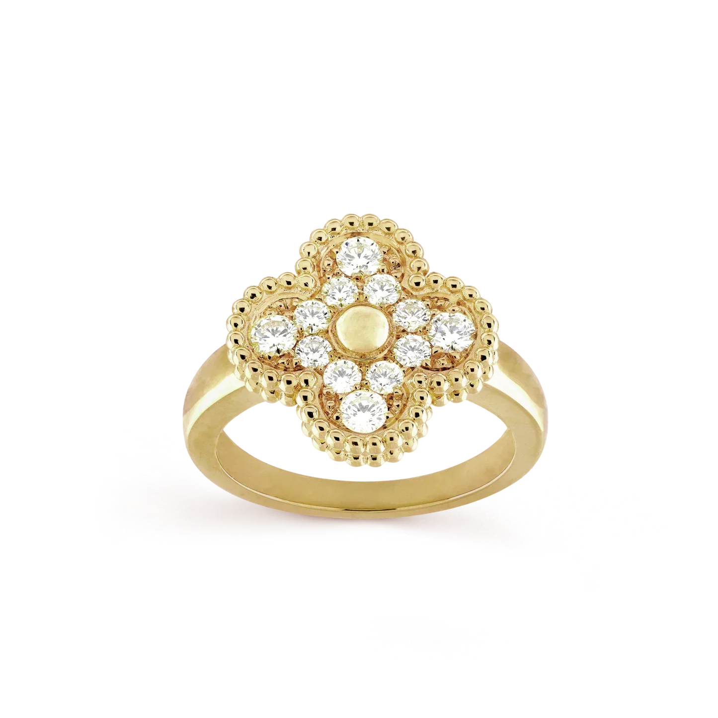 [CiCi]CLOVER DIAMOND RING