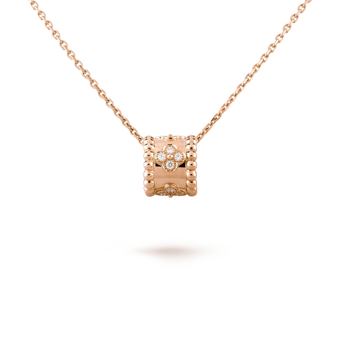 [CiCi]PERLEE PEDANT NECKLACE GOLD / ROSE GOLD
