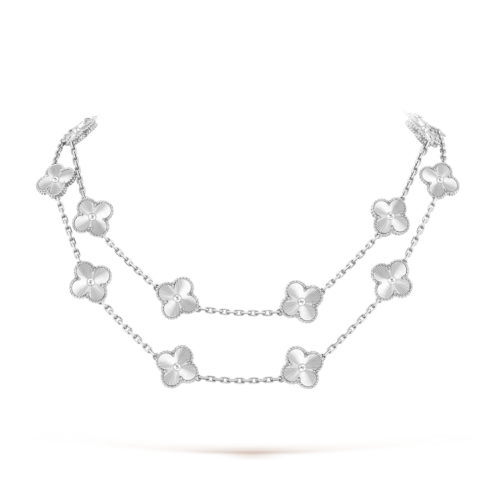 [CiCi]CLOVER 20 MOTIFS  LASER SILVER