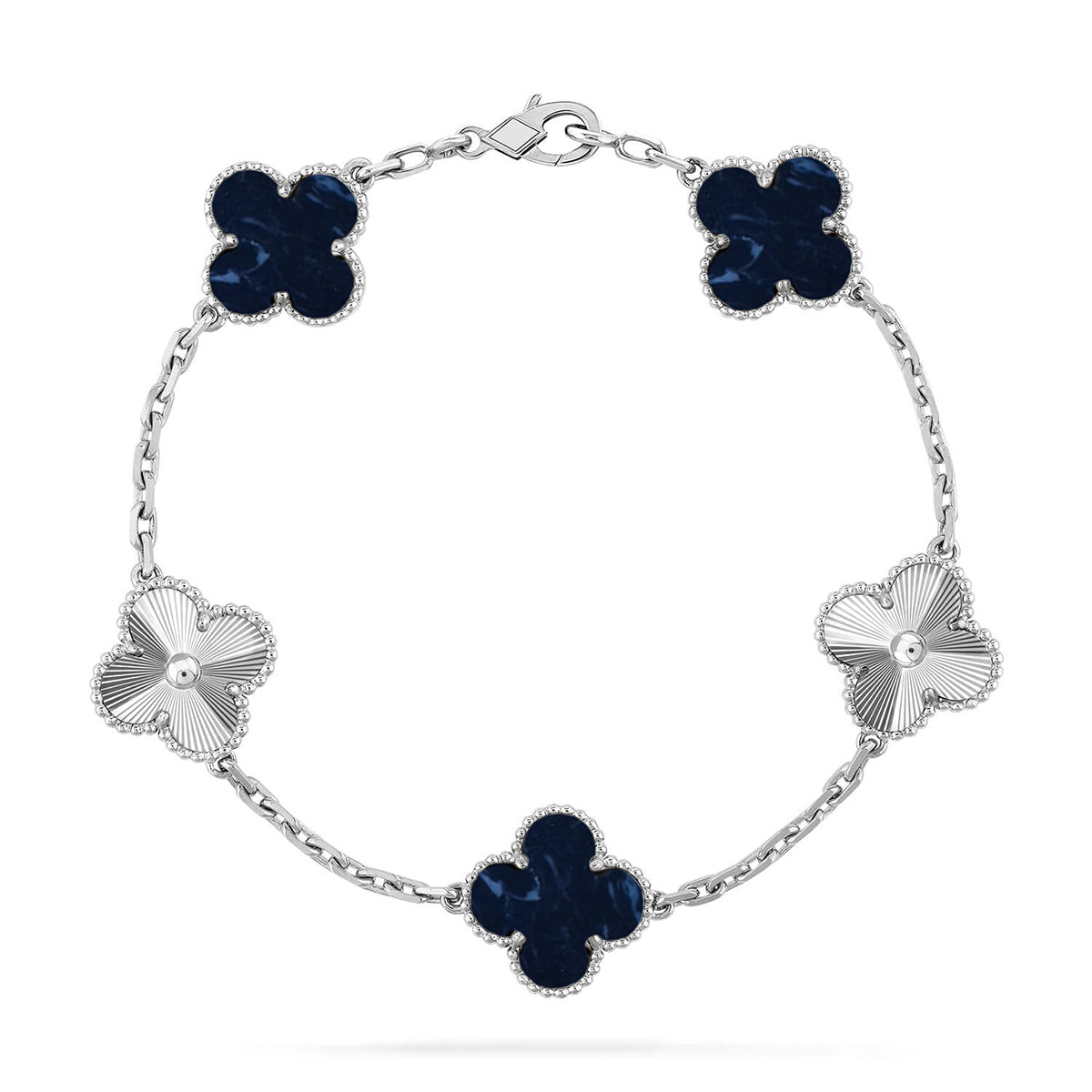 [CiCi]CLOVER 5 MOTIF PIETERSITE BRACELET COLLECTION