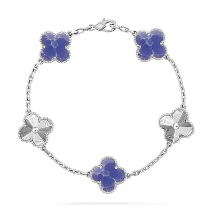 [CiCi]CLOVER 5 MOTIF BLUE VEINS BRACELET COLLECTION