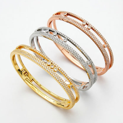 [CiCi]Move Romane pavé bangle