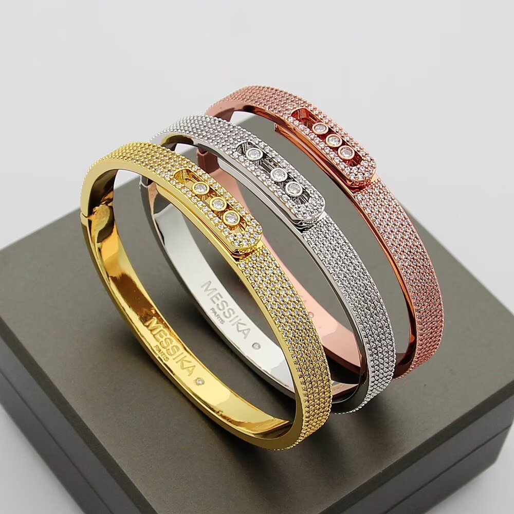[CiCi]Move Noa Full Pavé Diamond Bangle Bracelet