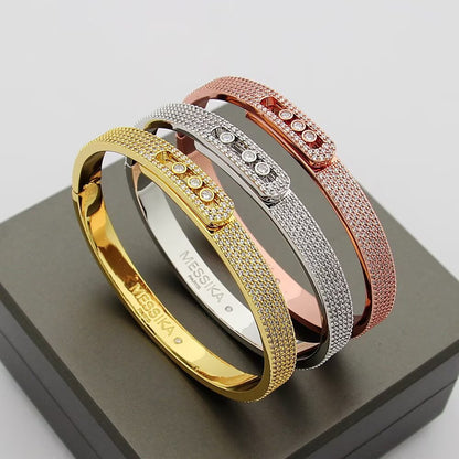 [CiCi]Move Noa Full Pavé Diamond Bangle Bracelet