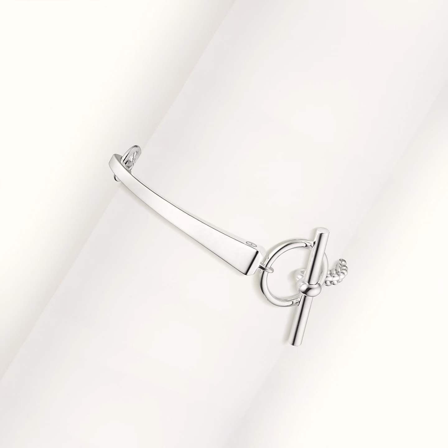 [CiCi]CLOU DE FORGE BRACELET WITH SQUARE CONE STUDS