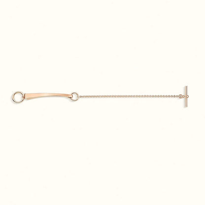 [CiCi]CLOU DE FORGE BRACELET WITH SQUARE CONE STUDS