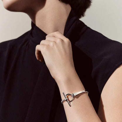 [CiCi]CLOU DE FORGE BRACELET WITH SQUARE CONE STUDS