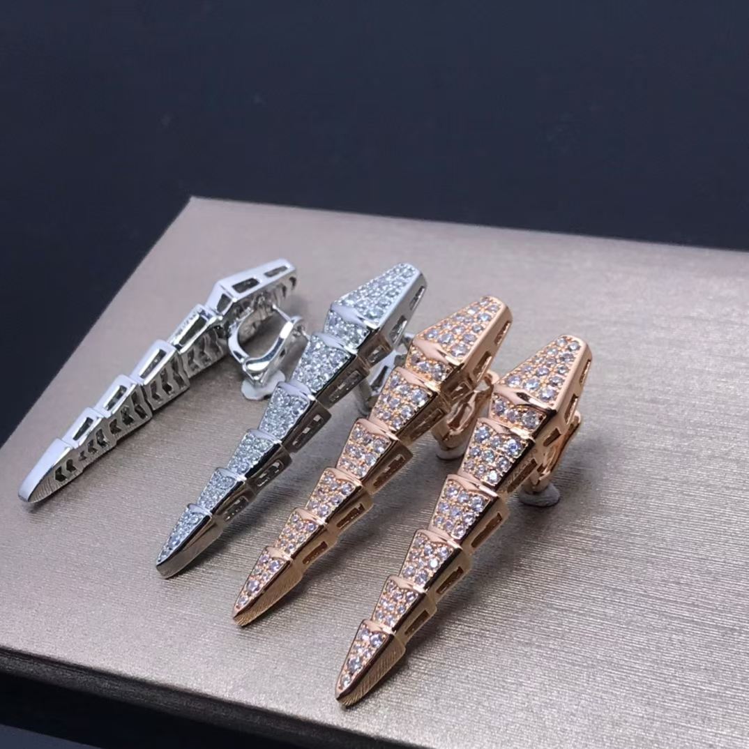 [CiCi]NEW！STARRY SNAKE CLIP-ON EARRINGS