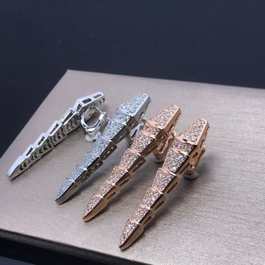 [CiCi]NEW！STARRY SNAKE CLIP-ON EARRINGS