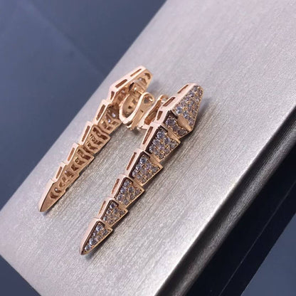 [CiCi]NEW！STARRY SNAKE CLIP-ON EARRINGS