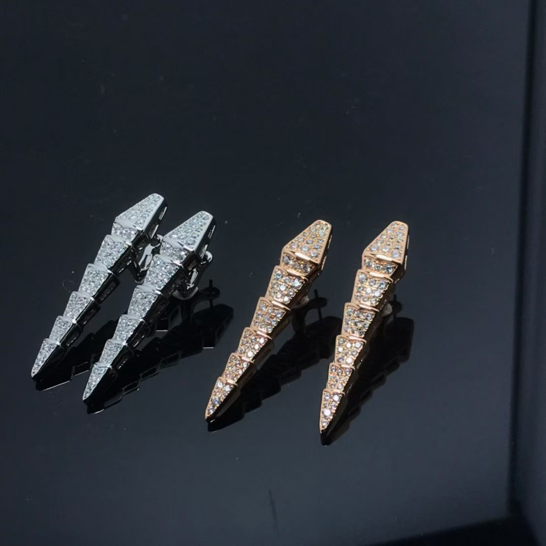 [CiCi]NEW！STARRY SNAKE CLIP-ON EARRINGS
