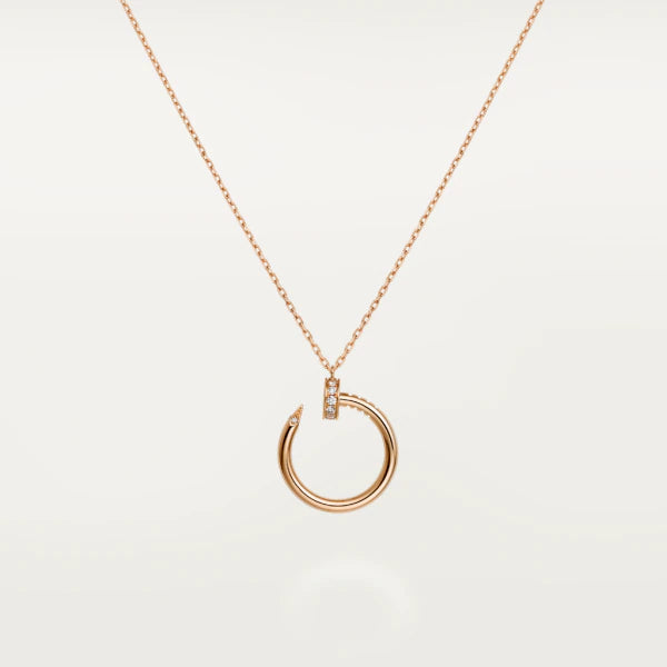 [CiCi]JUSTE NECKLACE PINK GOLD