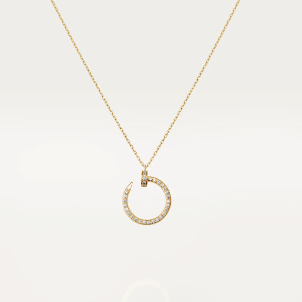 [CiCi]JUSTE NECKLACE GOLD DIAMONDS