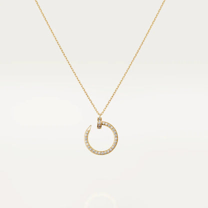 [CiCi]JUSTE NECKLACE GOLD DIAMONDS