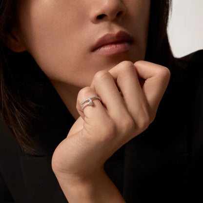 [CiCi]JUSTE RING 1.8MM SILVER DIAMONDS