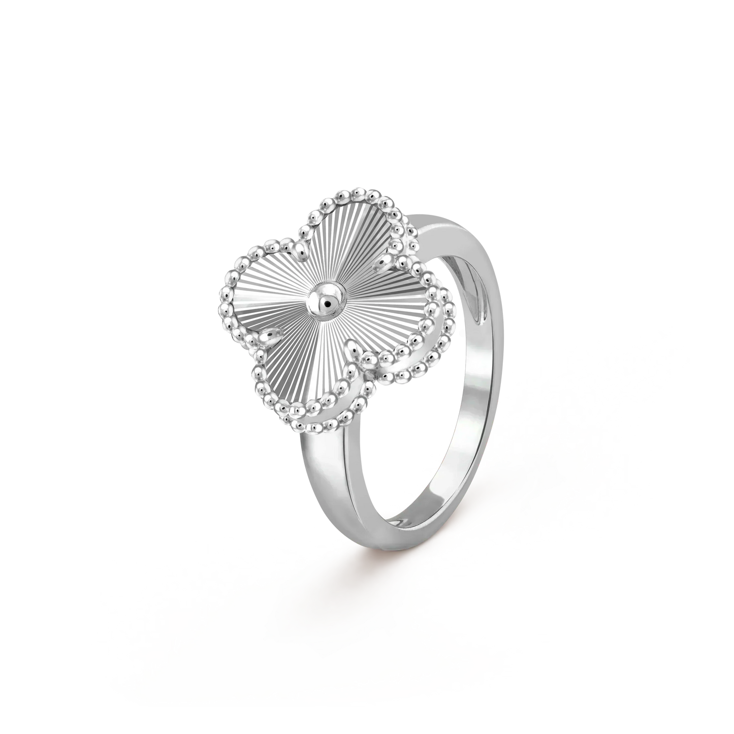[CiCi]CLOVER SILVER RING