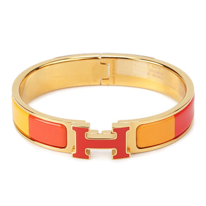 [CiCi]H BRACELET ORANGE RAINBOW CERAMIC