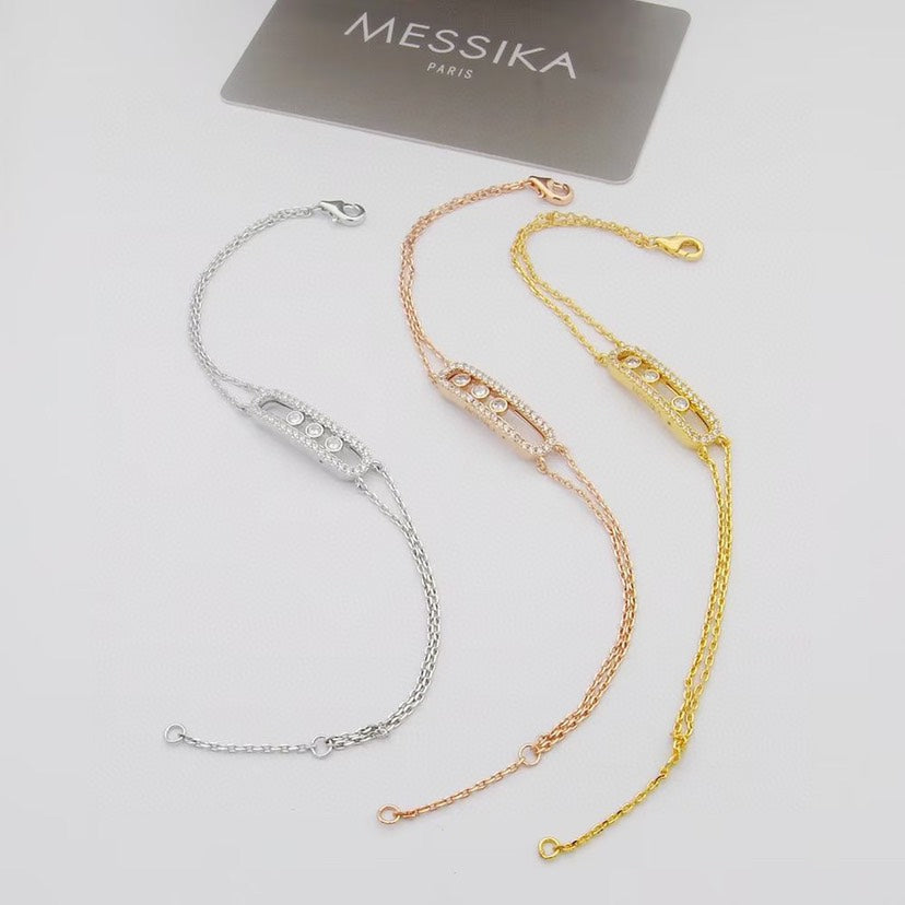 [CiCi] Move Classique pavé bracelet