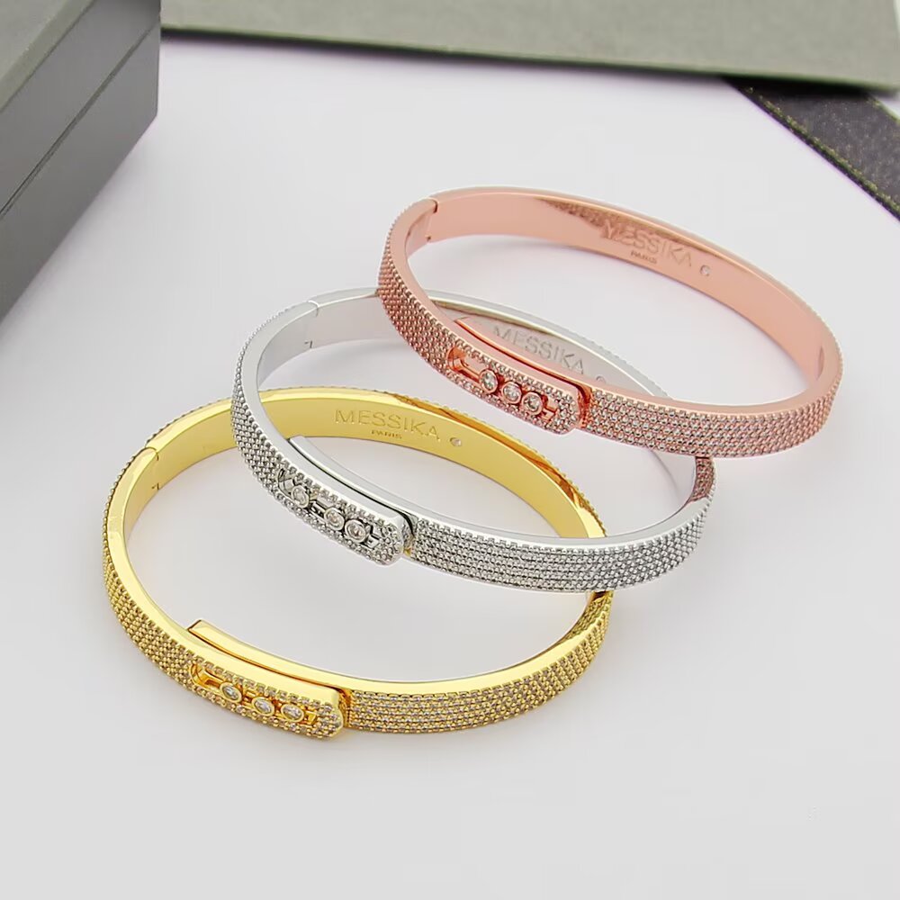 [CiCi]Move Noa Full Pavé Diamond Bangle Bracelet