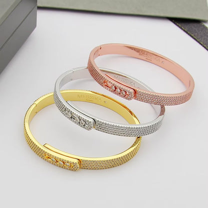 [CiCi]Move Noa Full Pavé Diamond Bangle Bracelet
