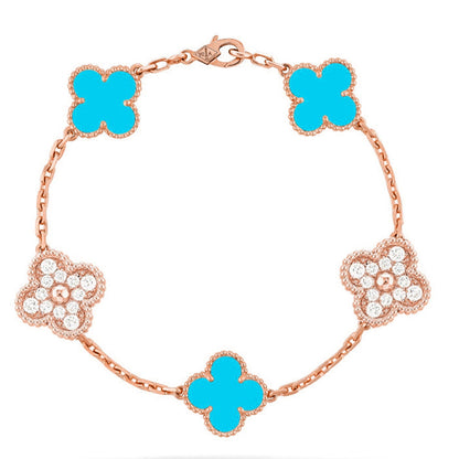 [CiCi] CLOVER 5 MOTIV TÜRKIS ARMBAND KOLLEKTION