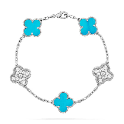 [CiCi] CLOVER 5 MOTIV TÜRKIS ARMBAND KOLLEKTION