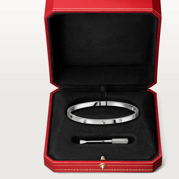 [CiCi]LOVE BRACELET 3.65MM 10 DIAMONDS