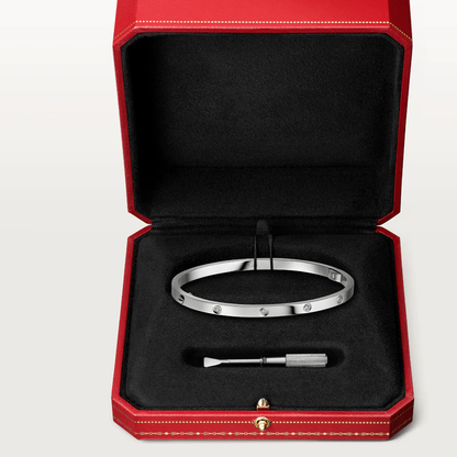 [CiCi]LOVE BRACELET 3.65MM 10 DIAMONDS