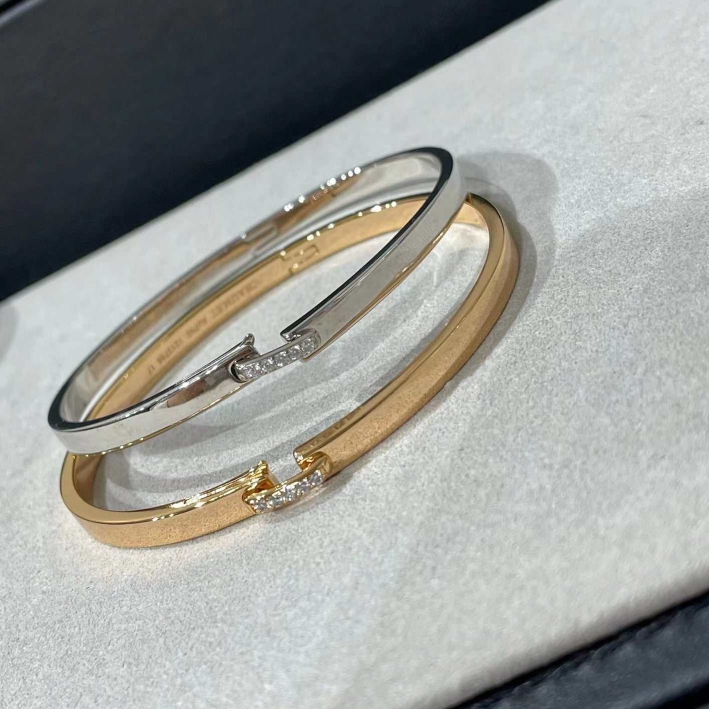 [CiCi]LIENS ÉVIDENCE DIAMANT-ARMBAND