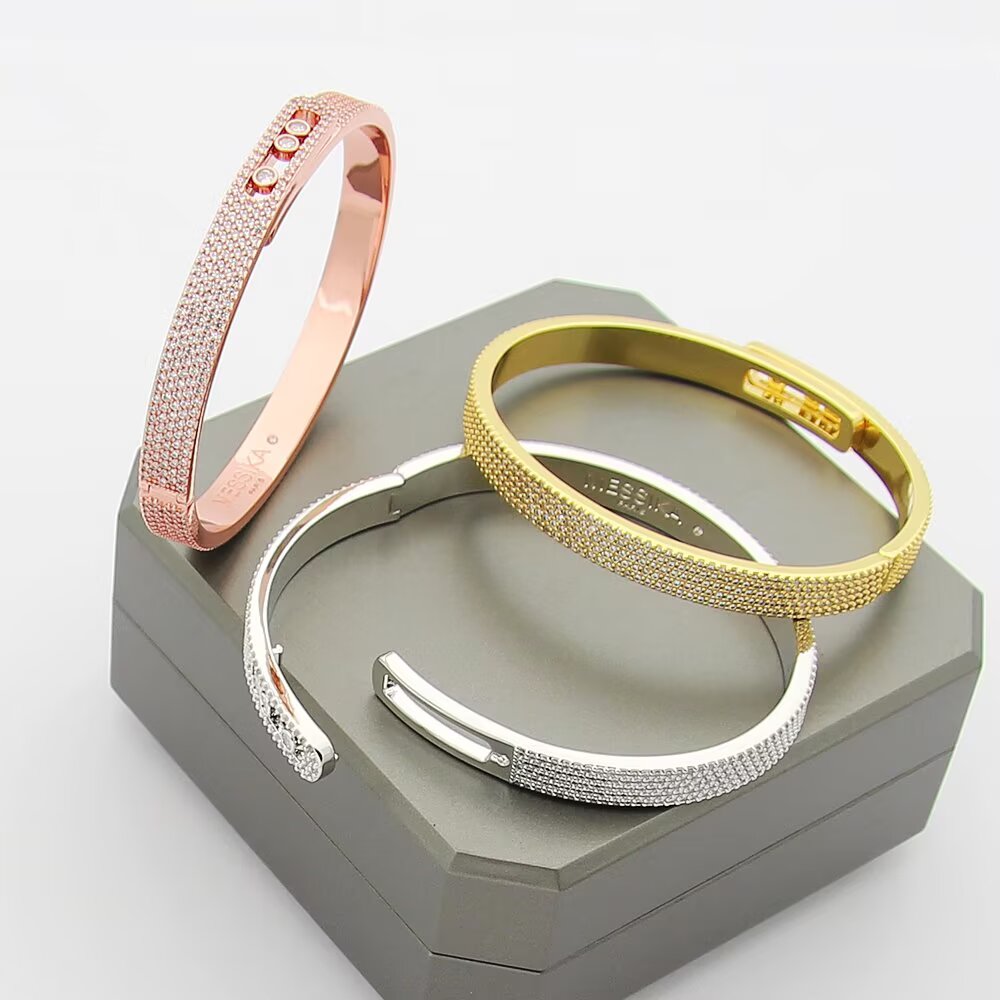 [CiCi]Move Noa Full Pavé Diamond Bangle Bracelet
