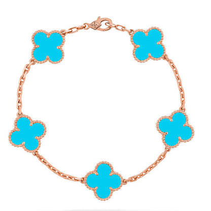 [CiCi] CLOVER 5 MOTIV TÜRKIS ARMBAND KOLLEKTION