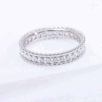 [CiCi]PERLEE DIAMOND SILVER RING