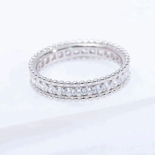 [CiCi]PERLEE DIAMOND SILVER RING