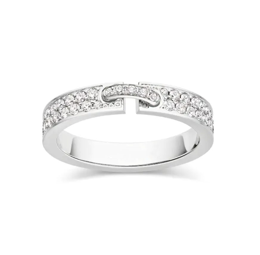 [CiCi]ALLIANCE LIENS VIDENCE PAVED DIAMOND 4MM RING