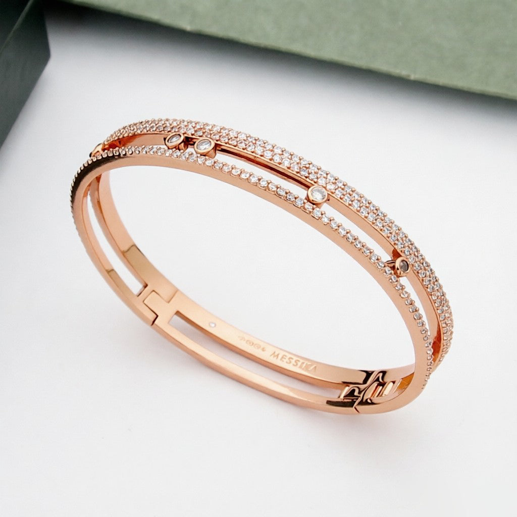 [CiCi]Move Romane pavé bangle