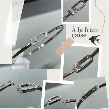 [CiCi]Move Uno pavé flex bangle medium