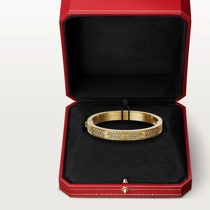 [CiCi]LOVE BRACELET 6.1MM DIAMOND-PAVED