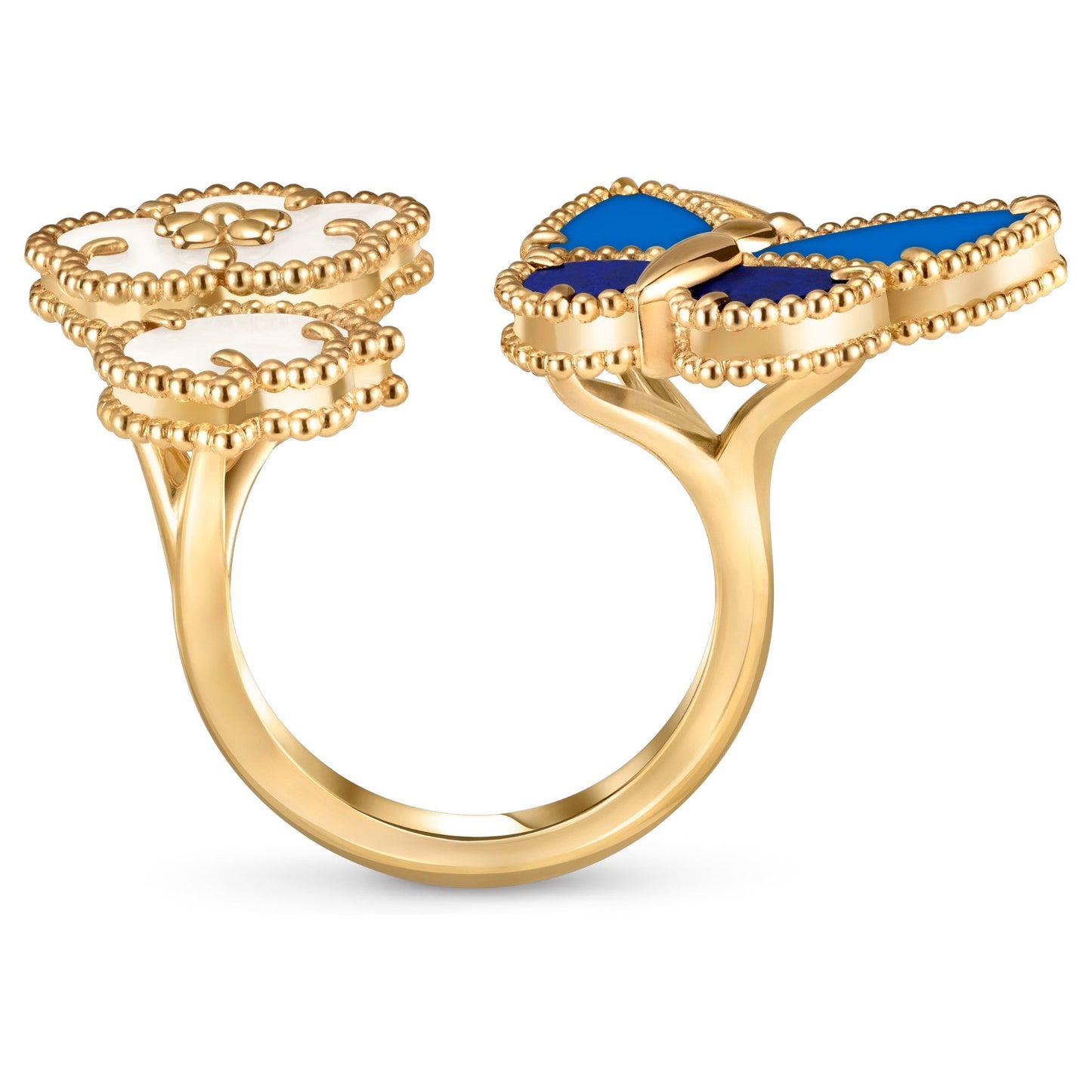 [CICI]LUCKY SPRING BUTTERFLY OPEN-FACE RINGS