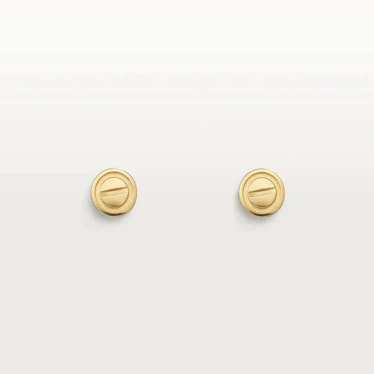 [CiCi]LOVE EARRINGS GOLD 10MM
