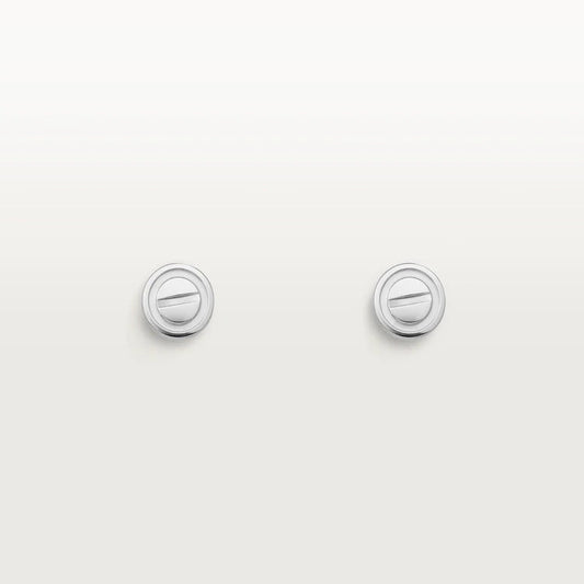 [CiCi]LOVE EARRINGS SILVER 10MM