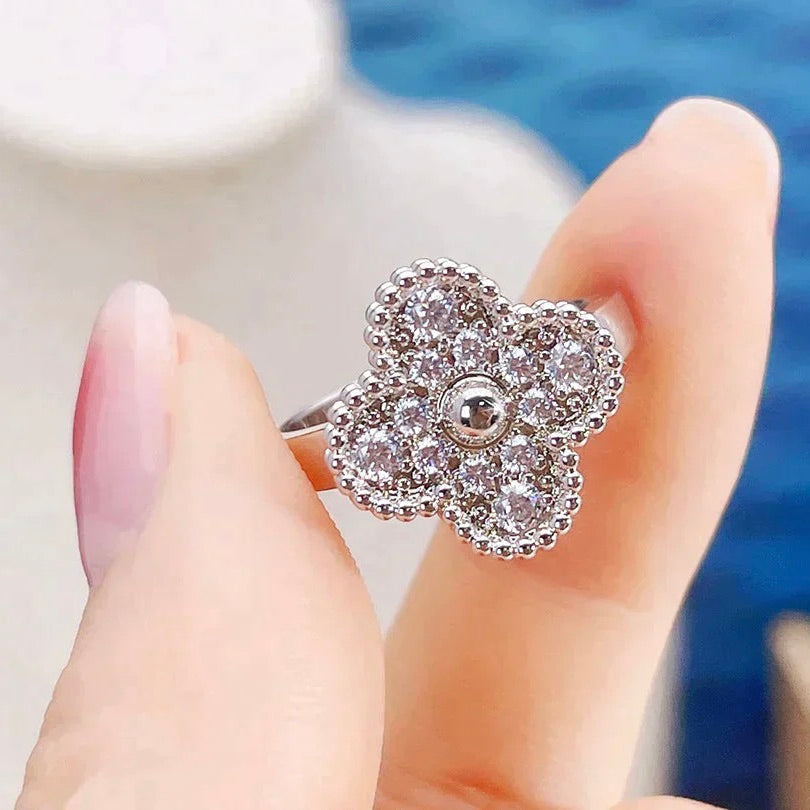 [CiCi]CLOVER DIAMOND RING