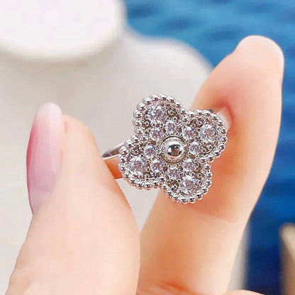 [CiCi]CLOVER DIAMOND RING