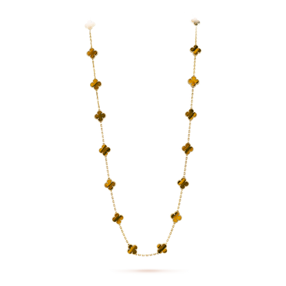 [CiCi]CLOVER 20 MOTIVE TIGER EYE ROSÉGOLD