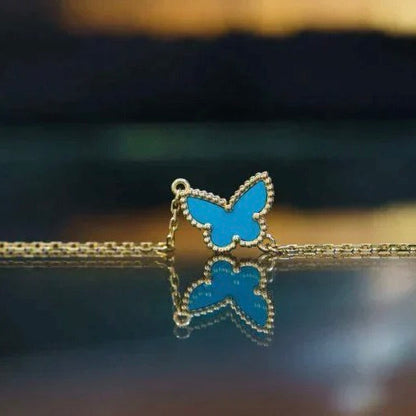 [CiCi]BUTTERFLY TURQUOISE BUTTERFLY BRACELET