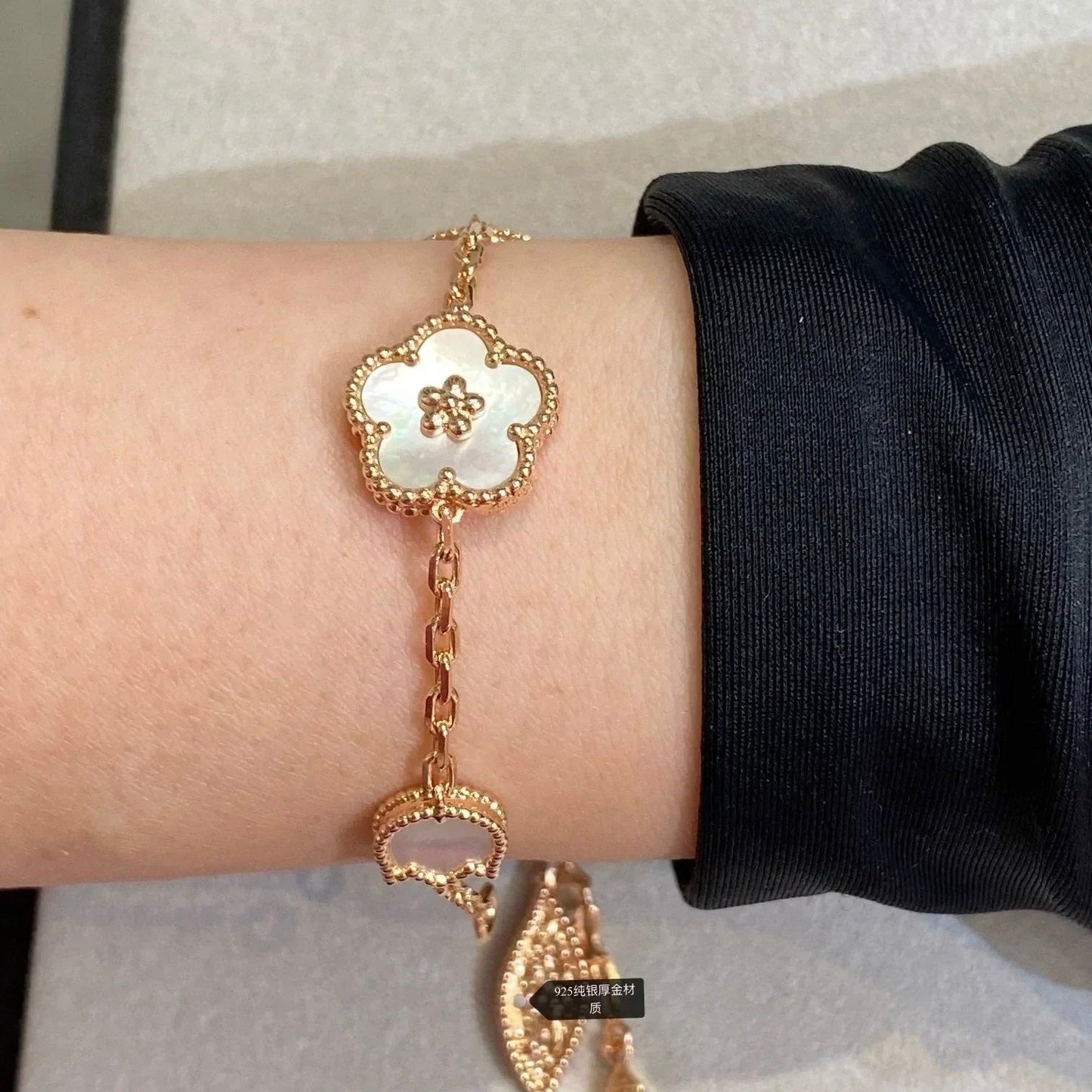 [CiCi]LUCKY SPRING 5 MOTIF BRACELET