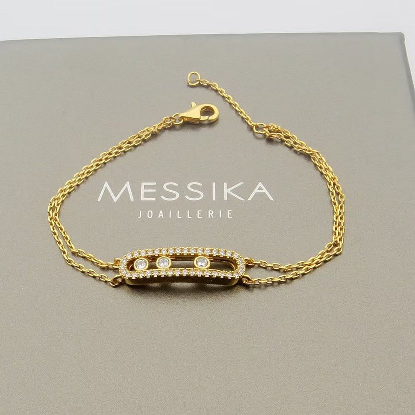 [CiCi] Move Classique pavé bracelet